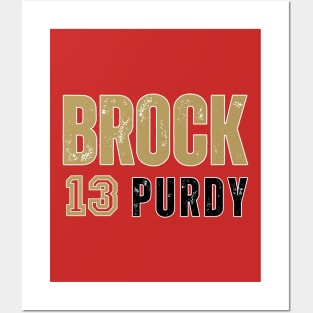 BROCK 13 PURDY Posters and Art